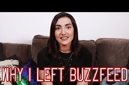 Safiya Nygaard revealing the reason why she left Buzzfeed.